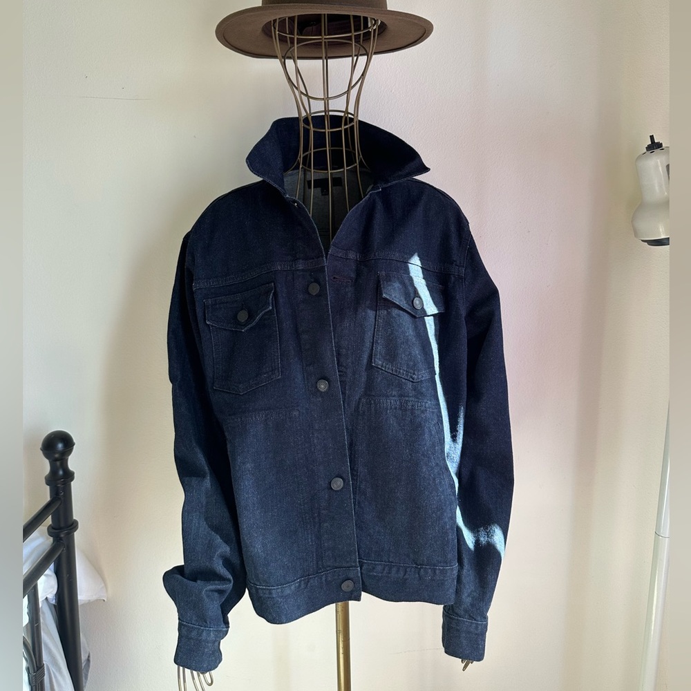 UNIQLO Dark Denim Jacket, EUC